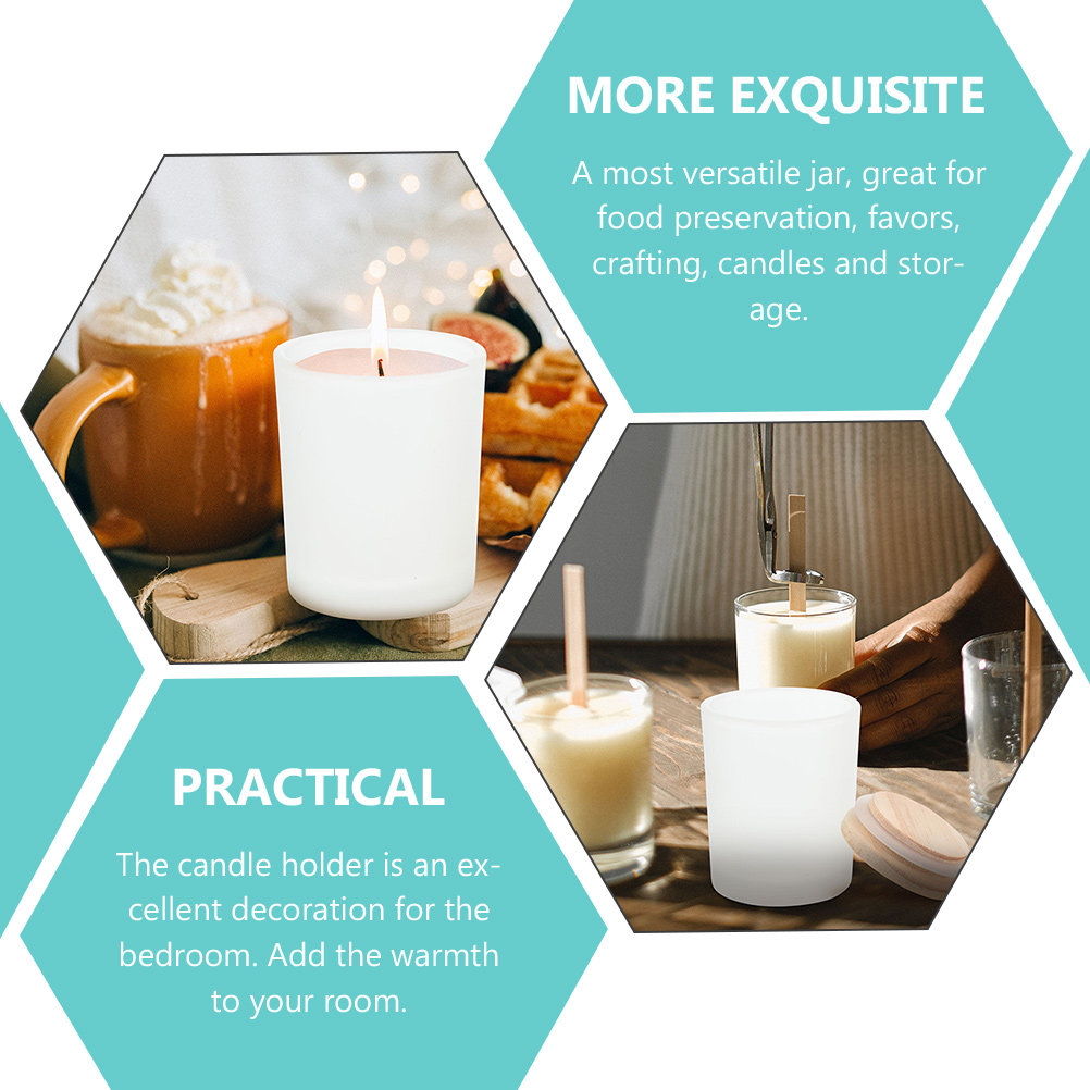 Leere Glasgefäße mit Holzdecke – Candle Making Jars With Lids Bewertung und Preis