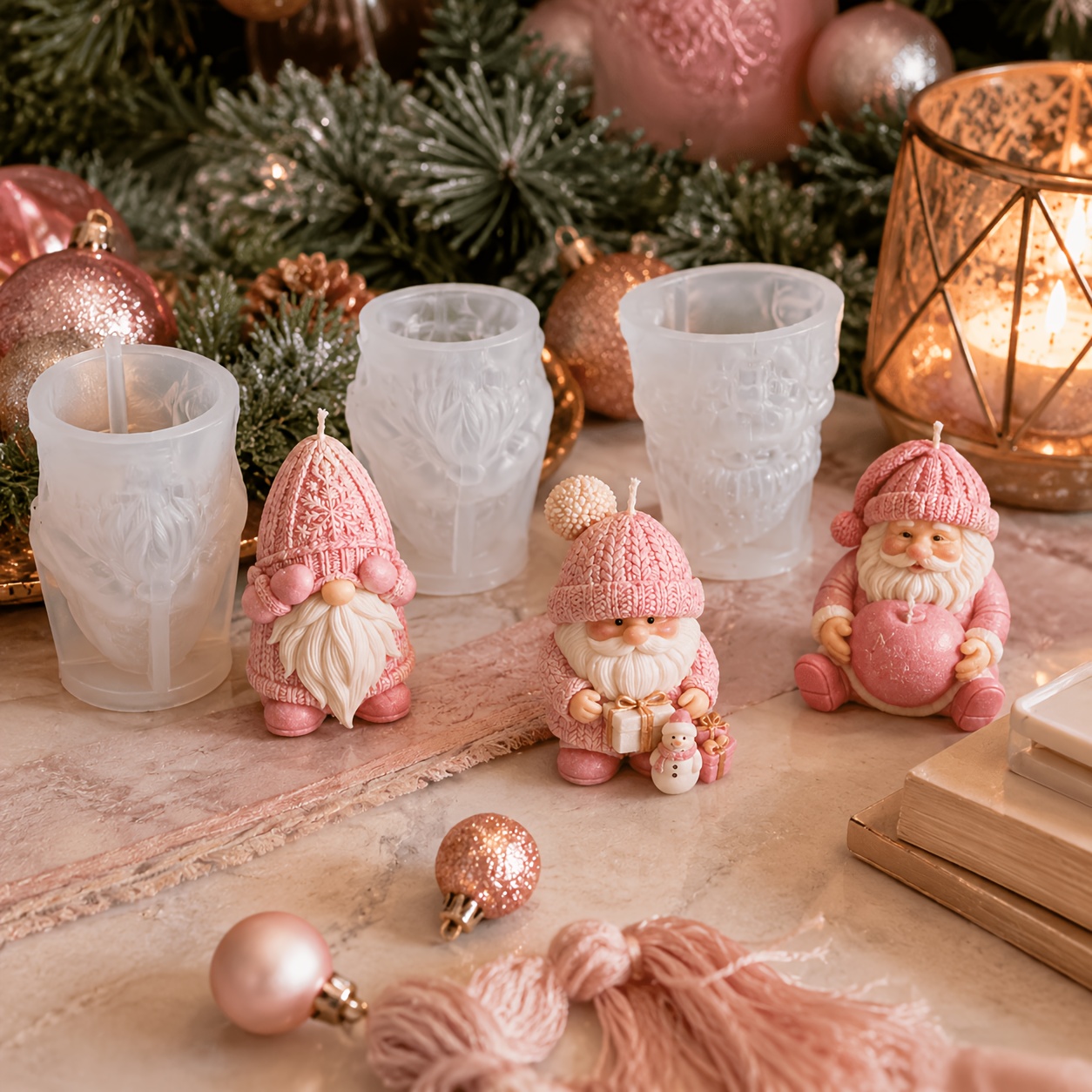 Weihnachts-Gnom-Silikon-Kerzen – Candle Making Kits Bewertung und Preis