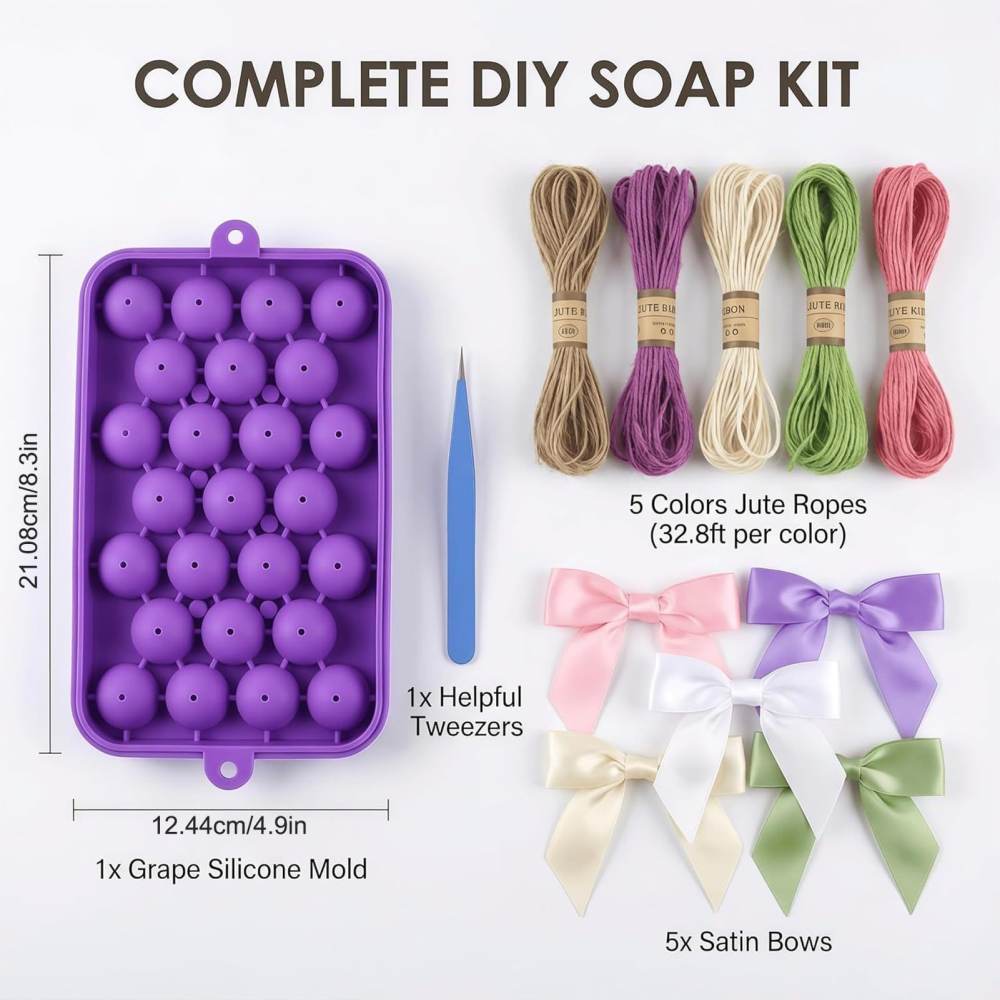 Traubenfrucht-Seifenform DIY-B – Candle Making Kits Bewertung und Preis
