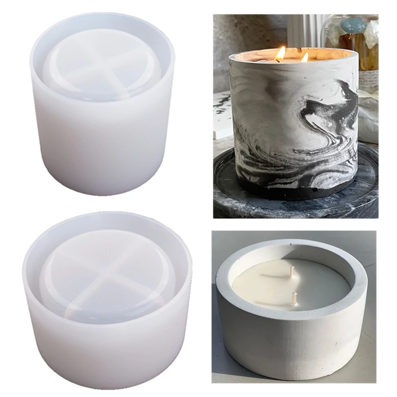 3 Größen runde Zementbetonform – Candle Making Jug Bewertung und Preis